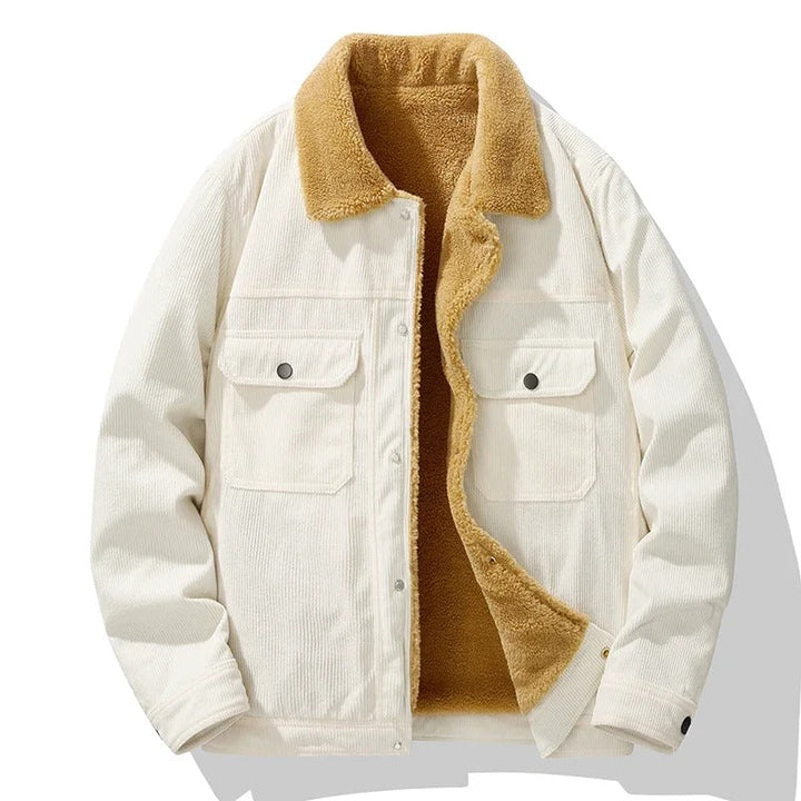 La Veste en Velours Côtelé