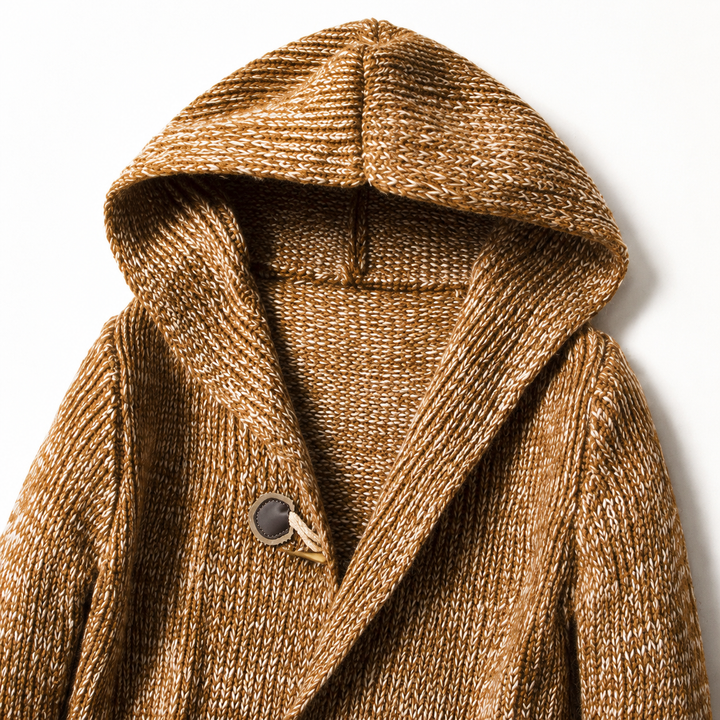 Malo | Cardigan long à capuche