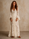 Emily | Robe Maxi Silhouette Vintage pour Femmes