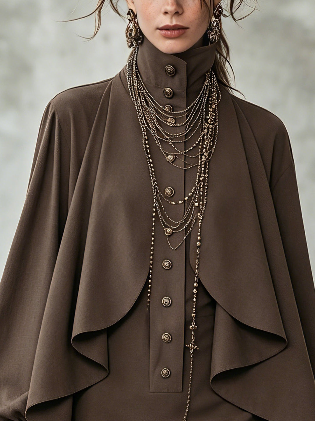 Ophelia | Mini Robe avec Capuche Haute