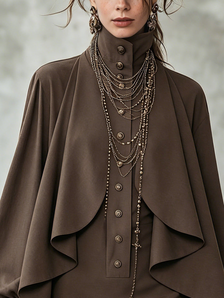 Ophelia | Mini Robe avec Capuche Haute