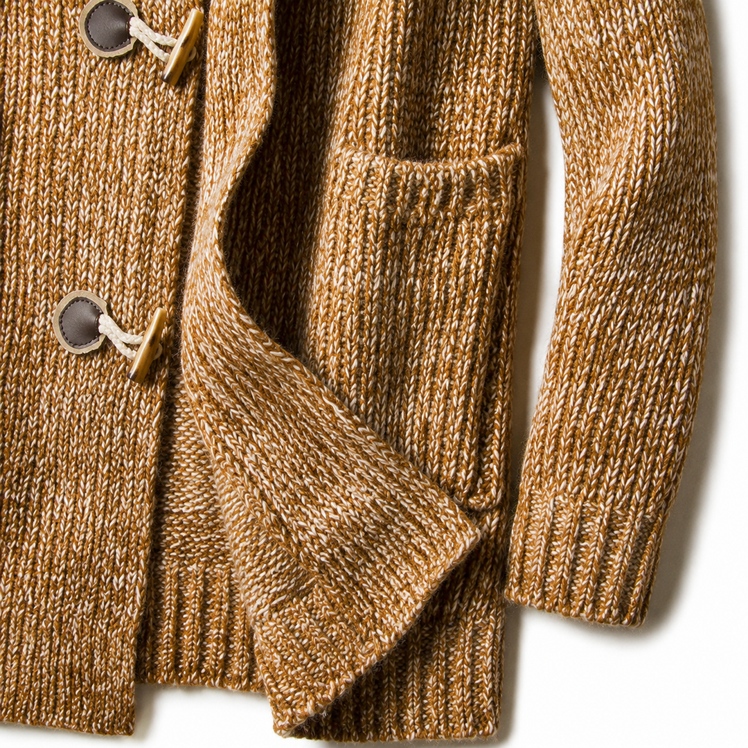 Malo | Cardigan long à capuche