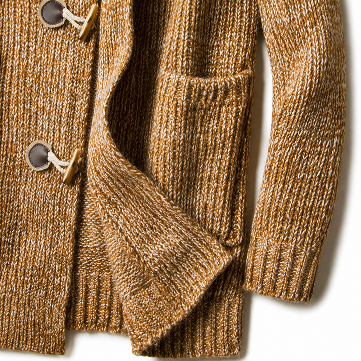 Malo | Cardigan long à capuche