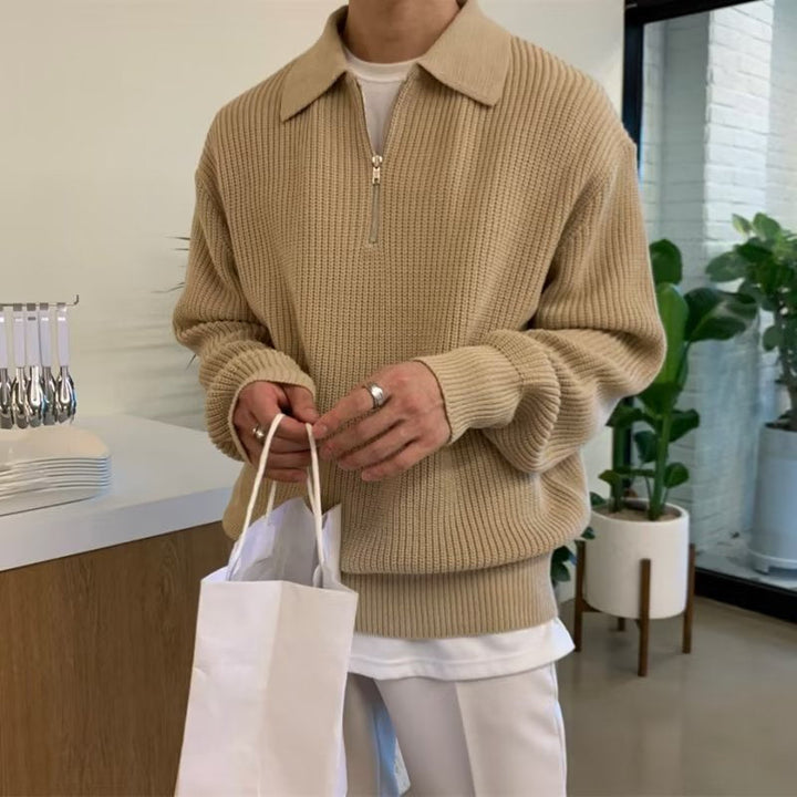Pull à col zippé Briar