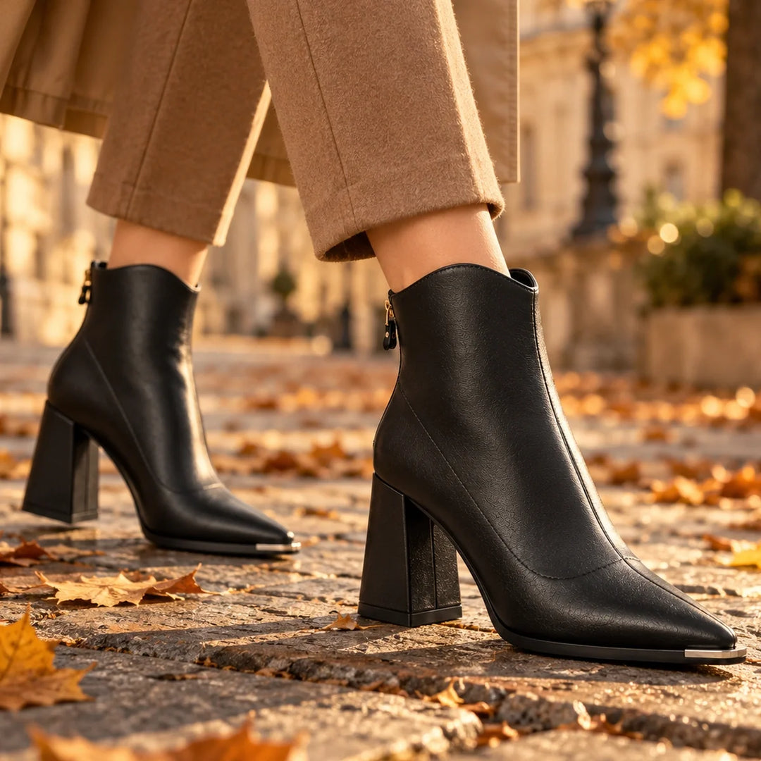 Bottes en cuir Estelle