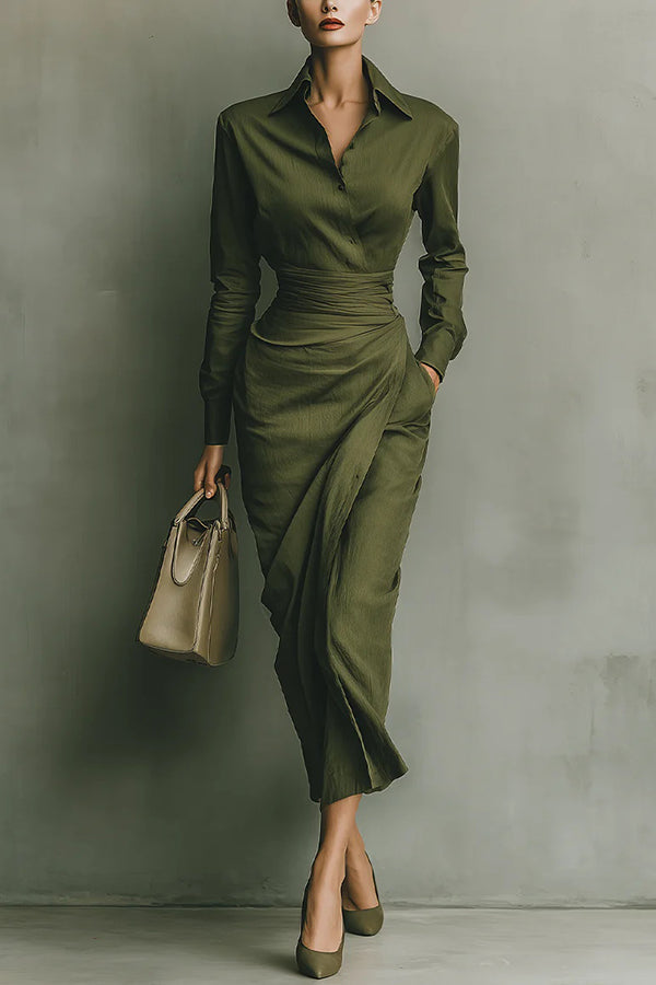 Eloisa | Robe Maxi Wrap Élégante