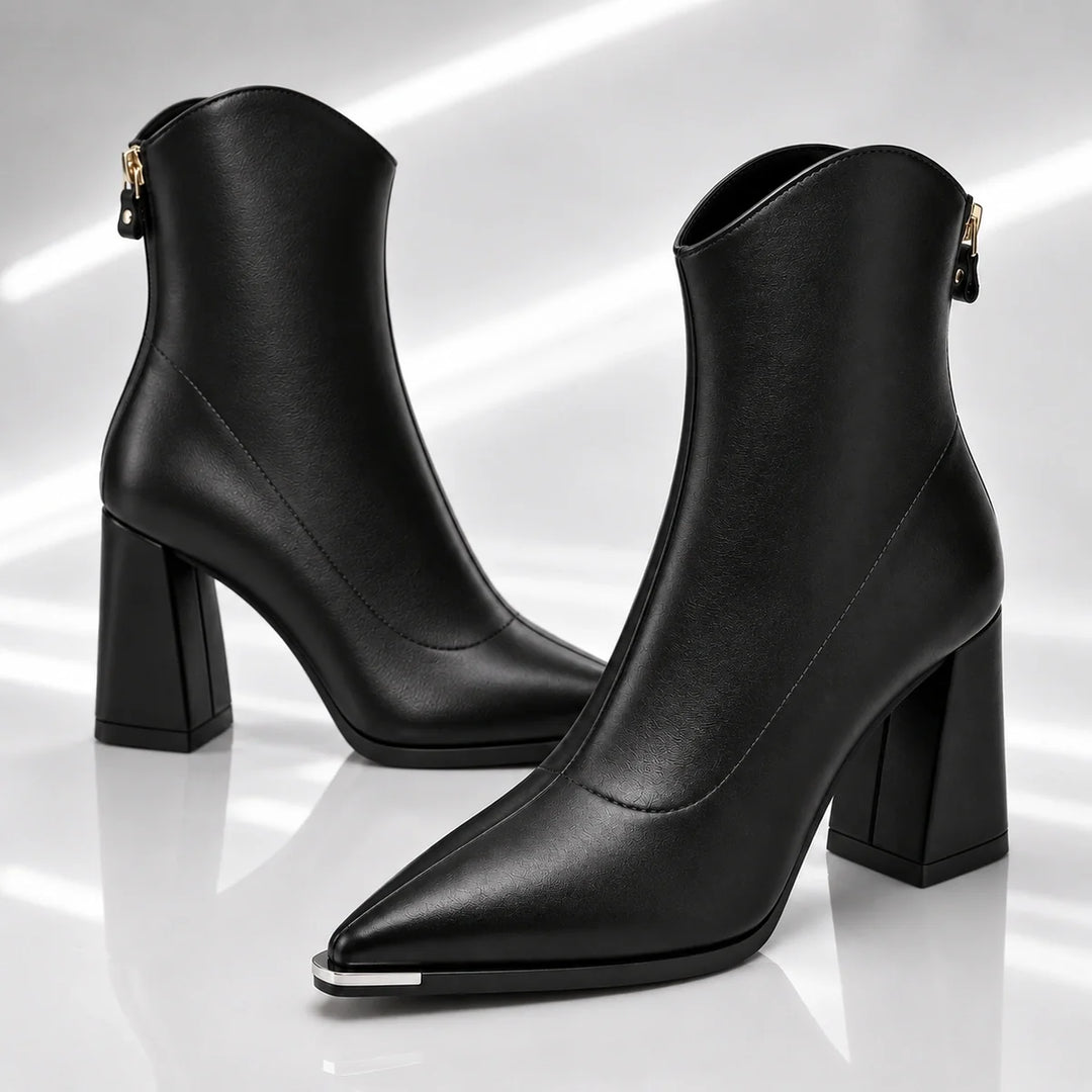 Bottes en cuir Estelle