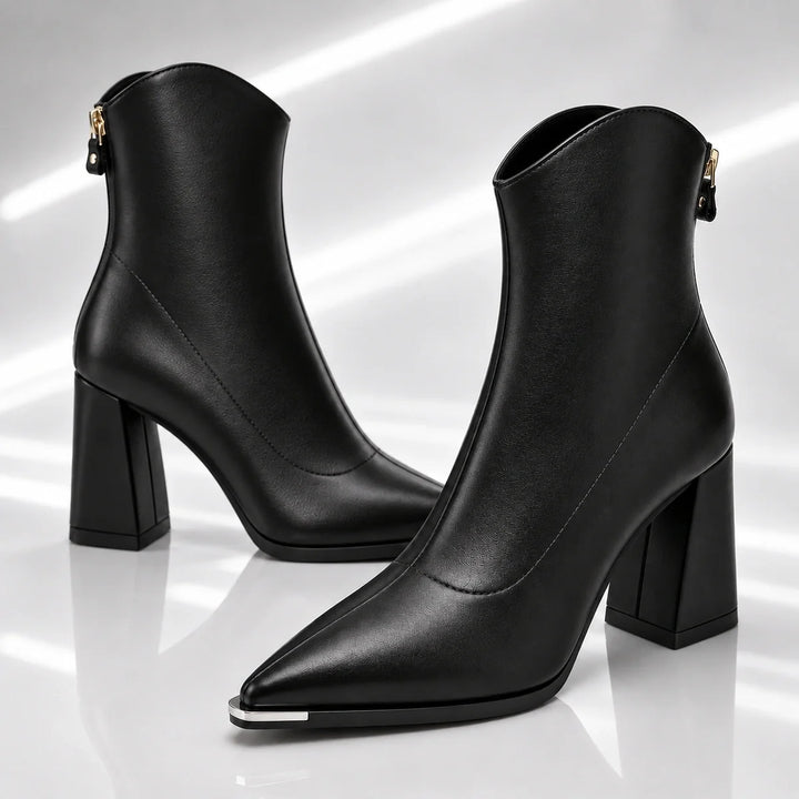 Bottes en cuir Estelle