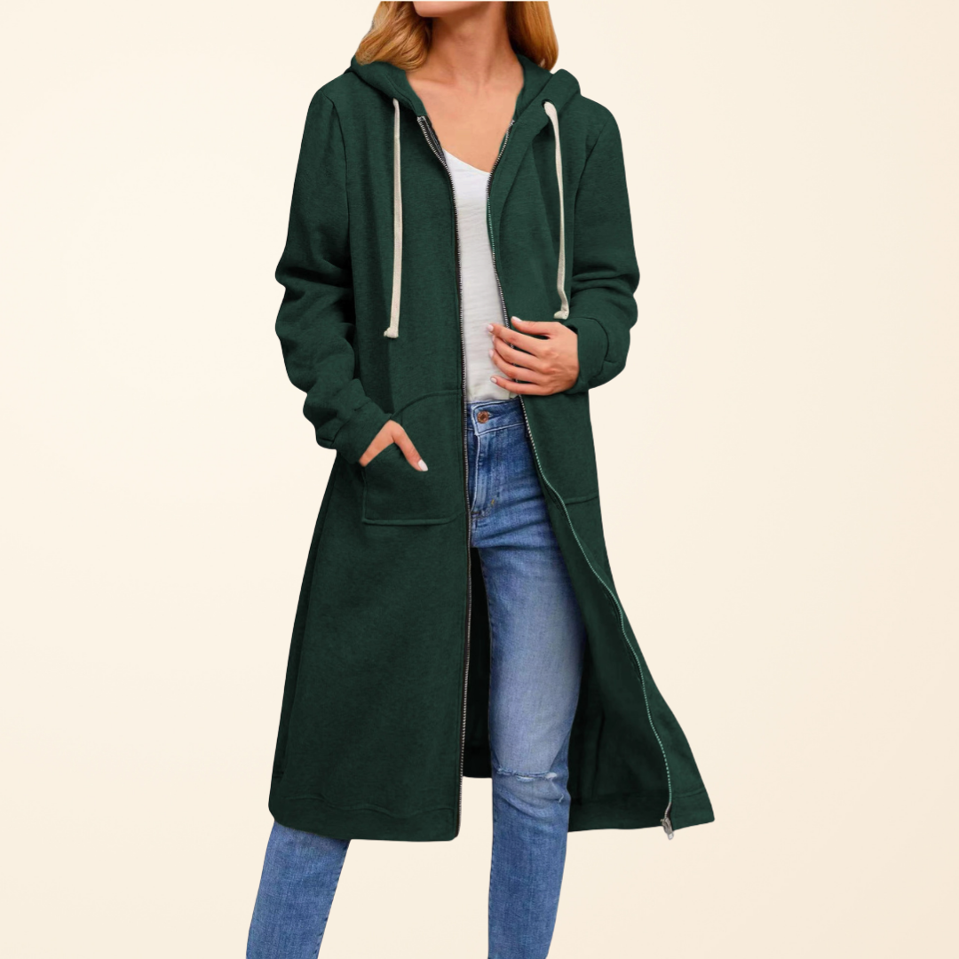 Brixley™ | Cardigan Long avec Zip