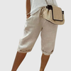 Fenley | Shorts Capri en Lin à Cordon