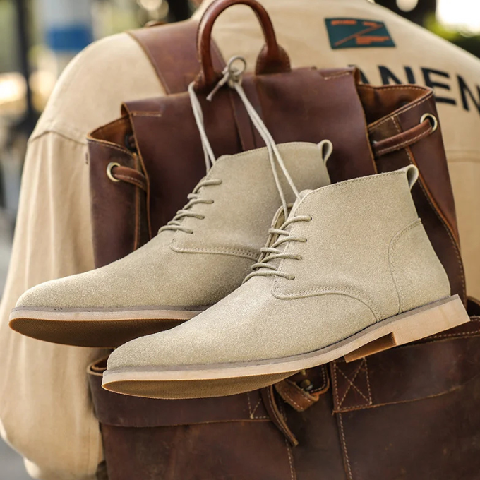Bottes Chukka en Suède Douce