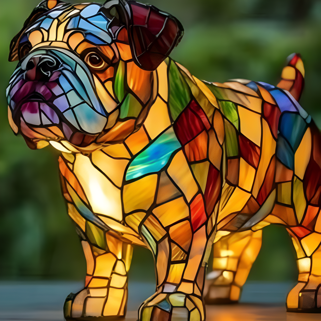 Tommie – Lampe de Chien Enchantée