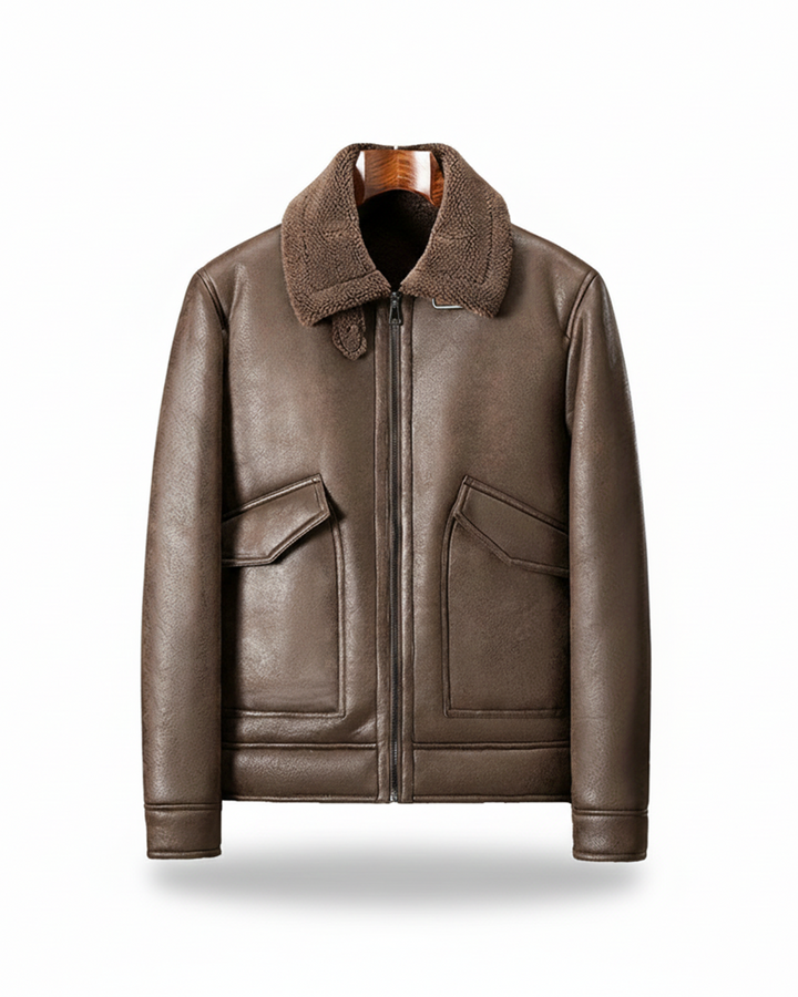Le Manteau en Cuir Frontier