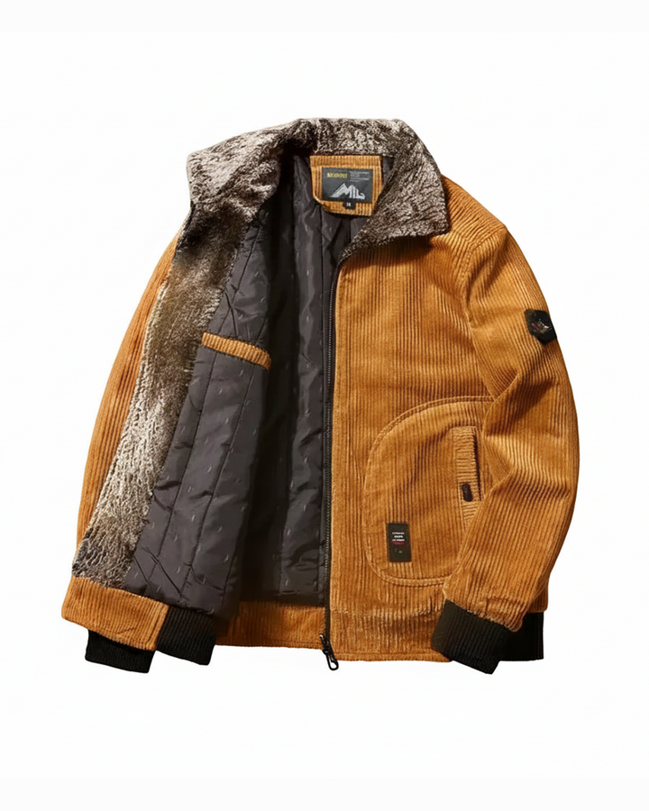La Veste en Velours Côtelé