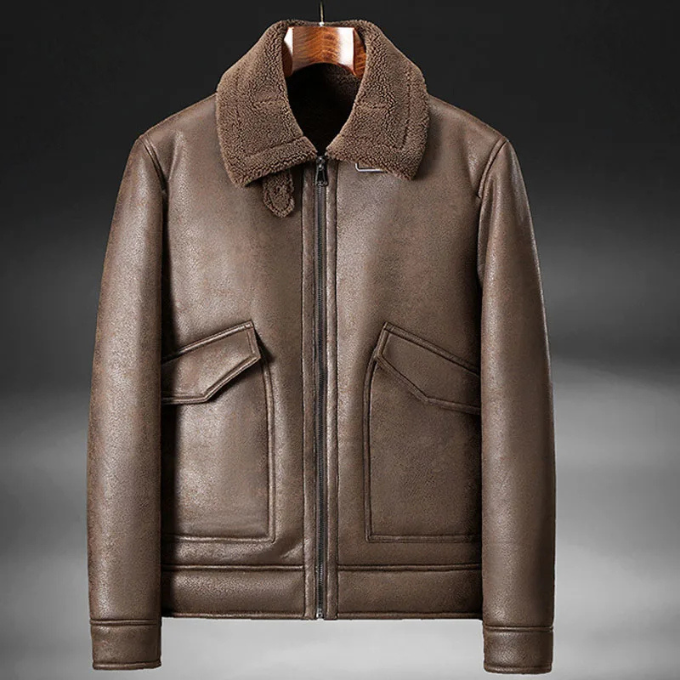 Le Manteau en Cuir Frontier