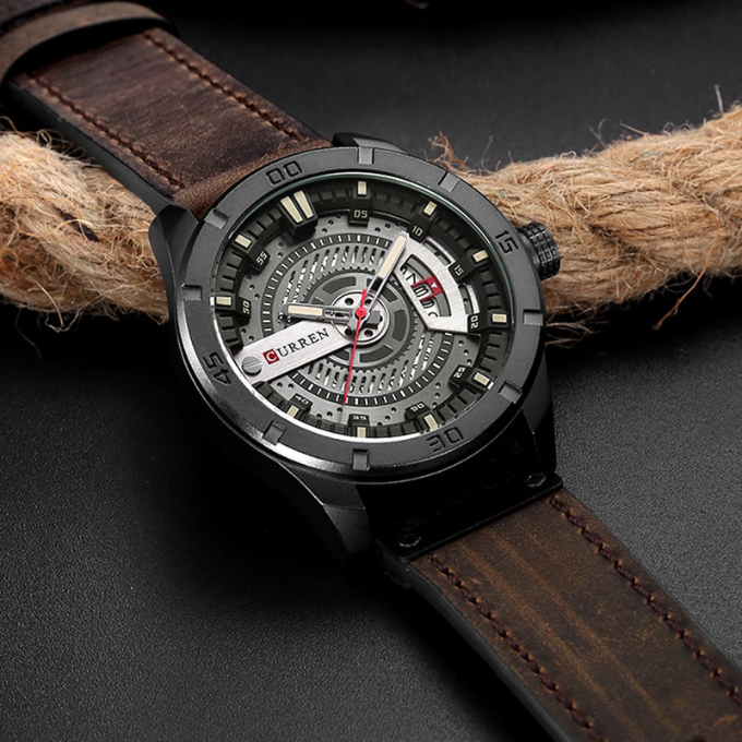 La Montre en Cuir Rowan
