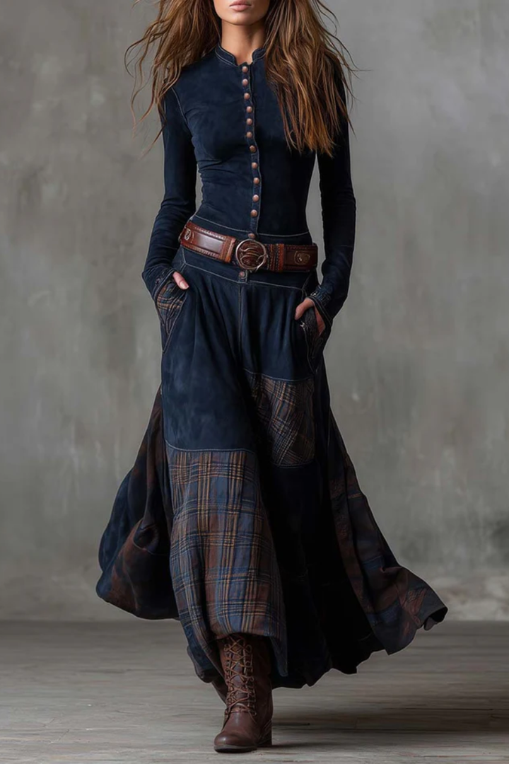 MARA | ROBE MAXI BOHO ÉLÉGANTE