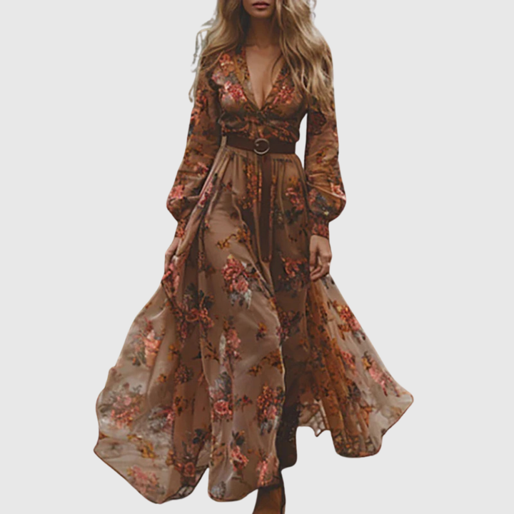 Amaris | Robe Maxi Boho Enchantée