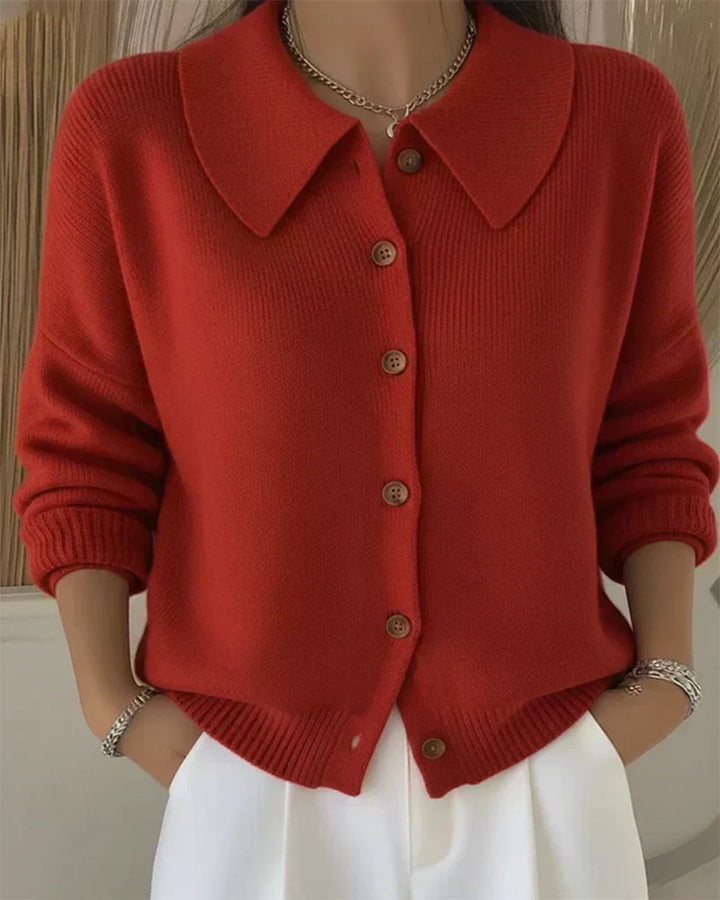 Ludovine | Cardigan Col Boutonné
