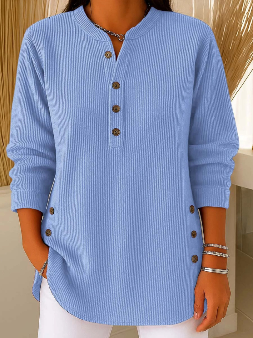 Yseline | Tunique Boutonnée Henley