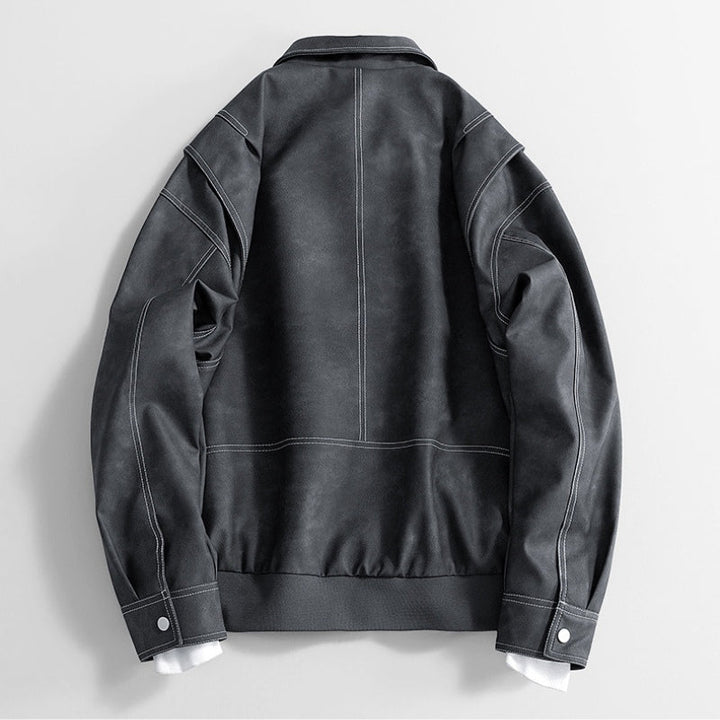 Benson Bomber en Cuir Classique