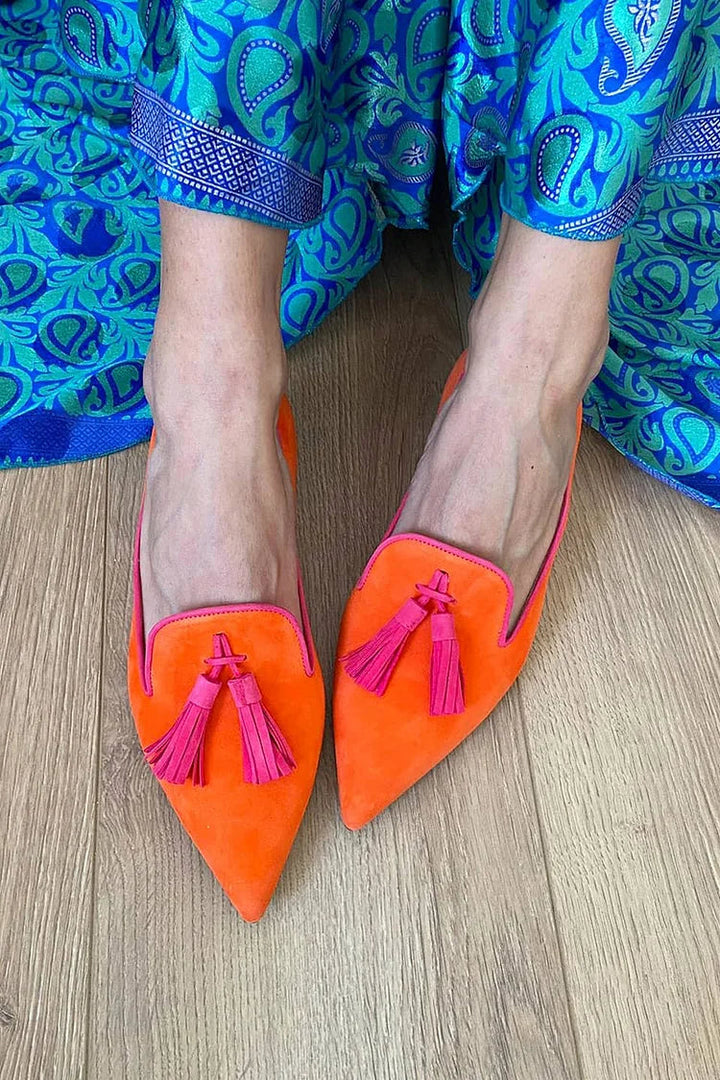 Mocassins Amelie avec Franges