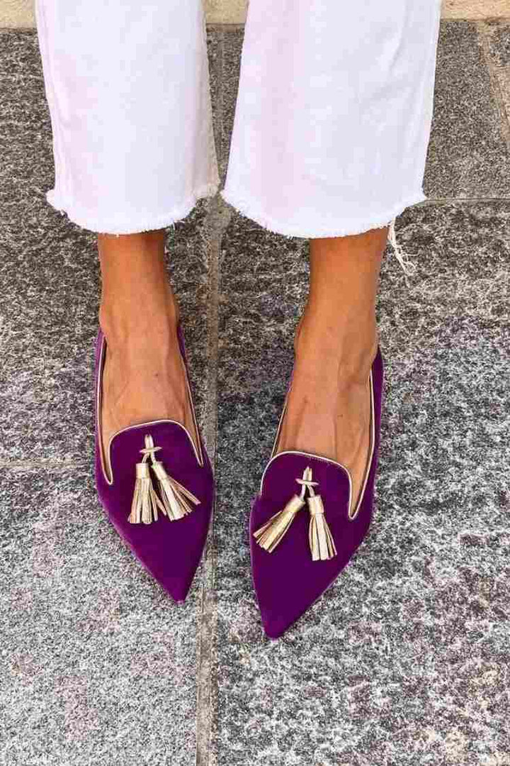 Mocassins Amelie avec Franges
