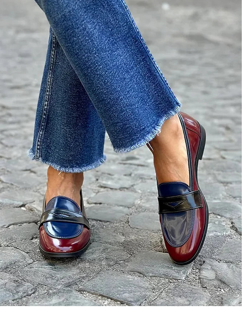 Mocassins Emeryn Tricolores