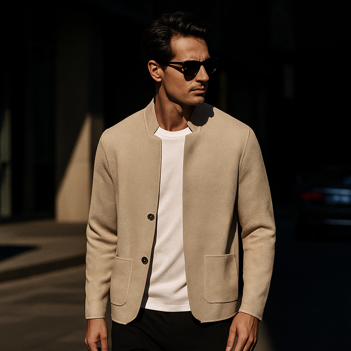 Cardigan Tricoté D’Avorio