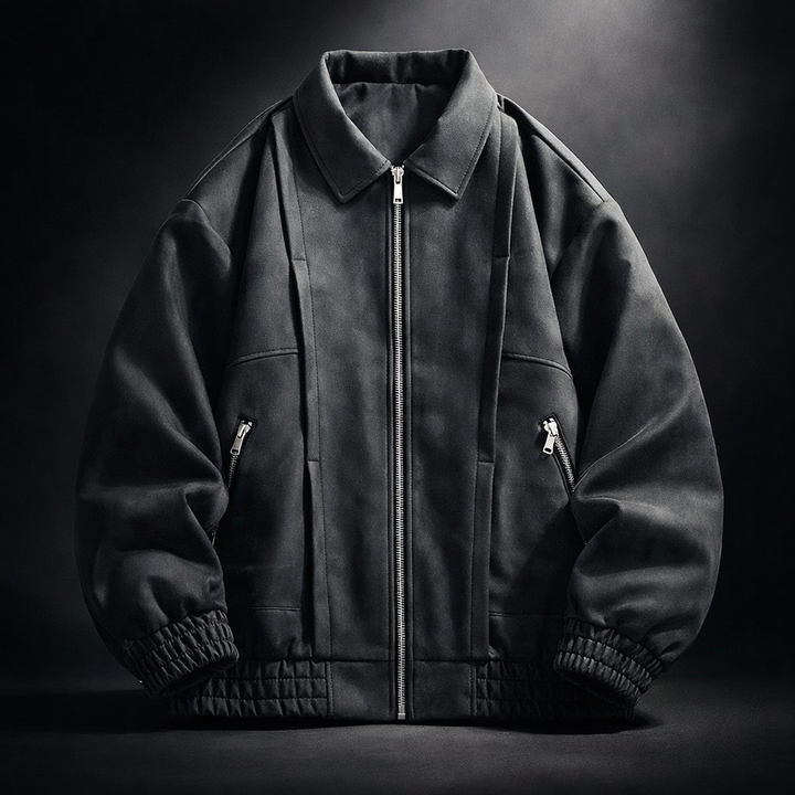 Veste en Suède Vintage Jackson