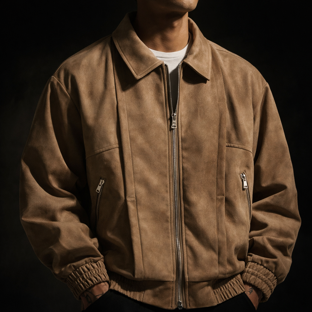 Veste en Suède Vintage Jackson