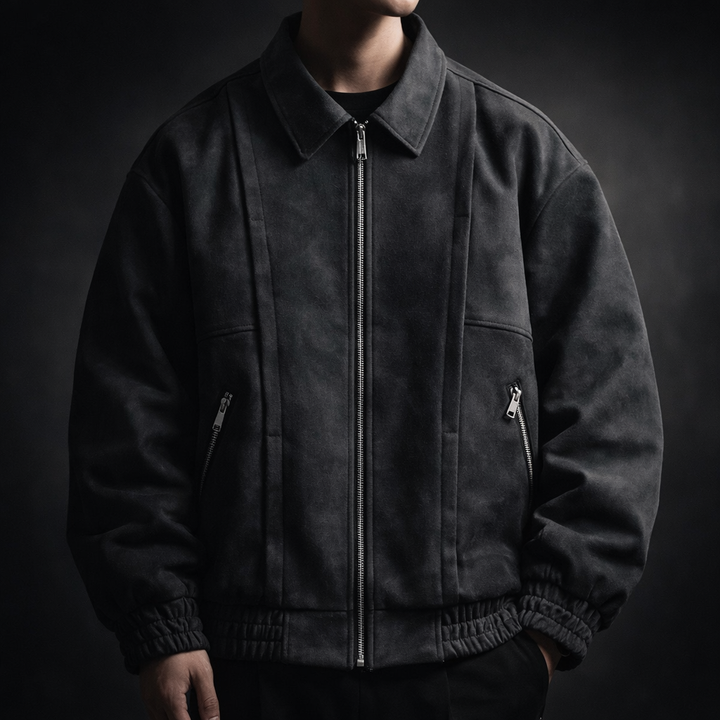 Veste en Suède Vintage Jackson