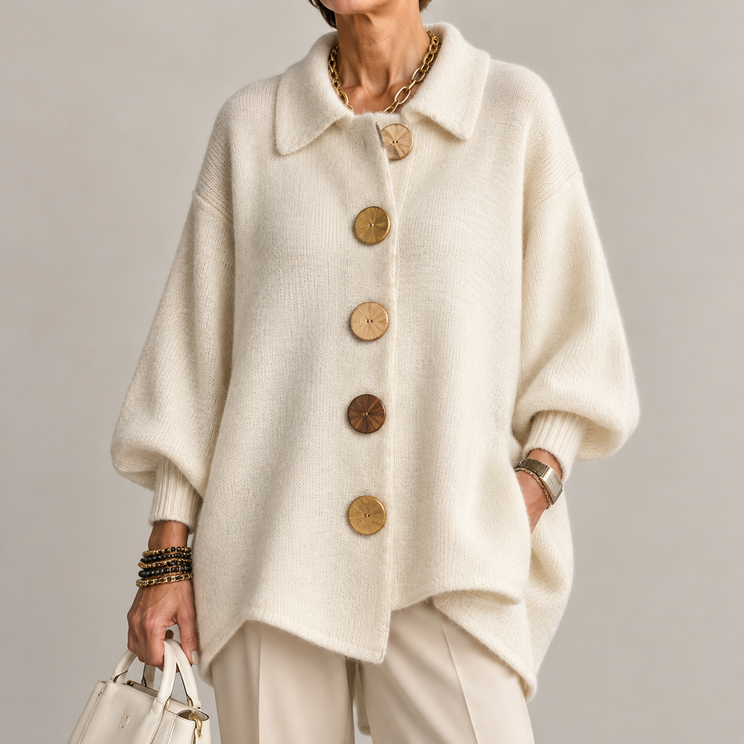 Ardelle™ | Cardigan Oversize avec Col