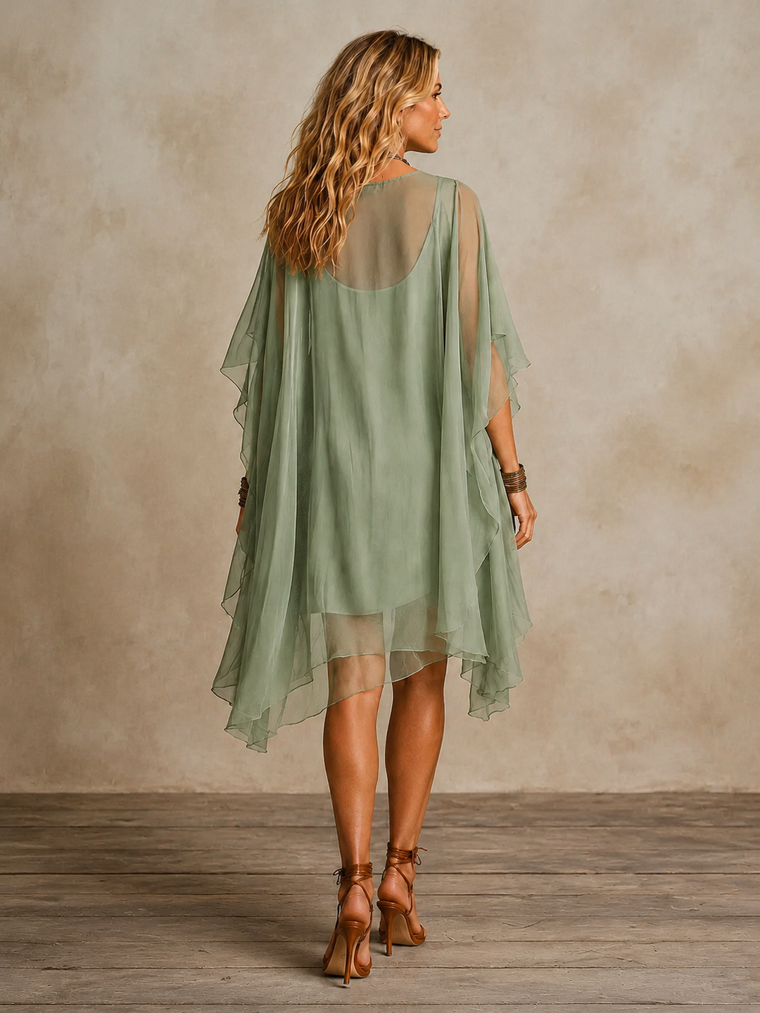 Ella | Robe Mini Boho à Volants