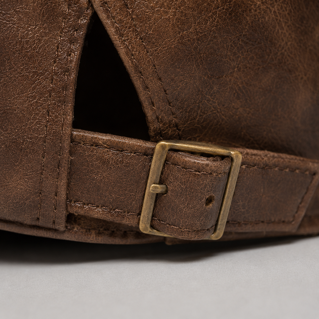 Béret en cuir