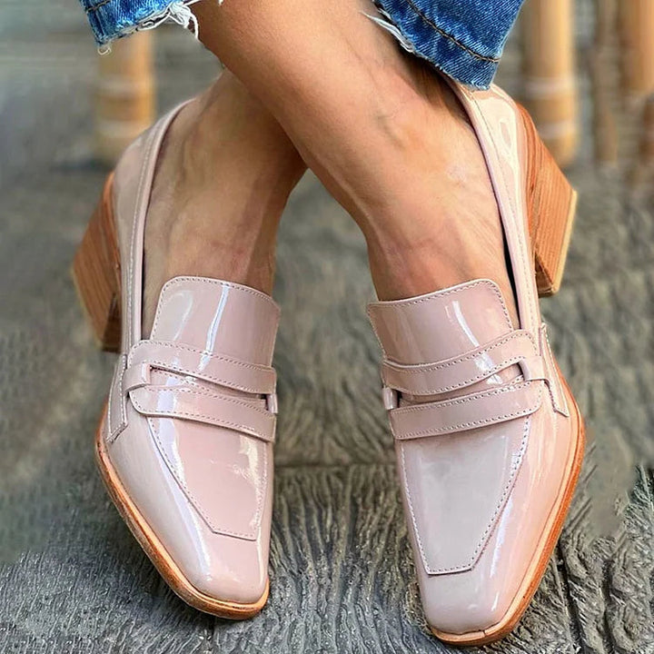 Mocassin finition brillante