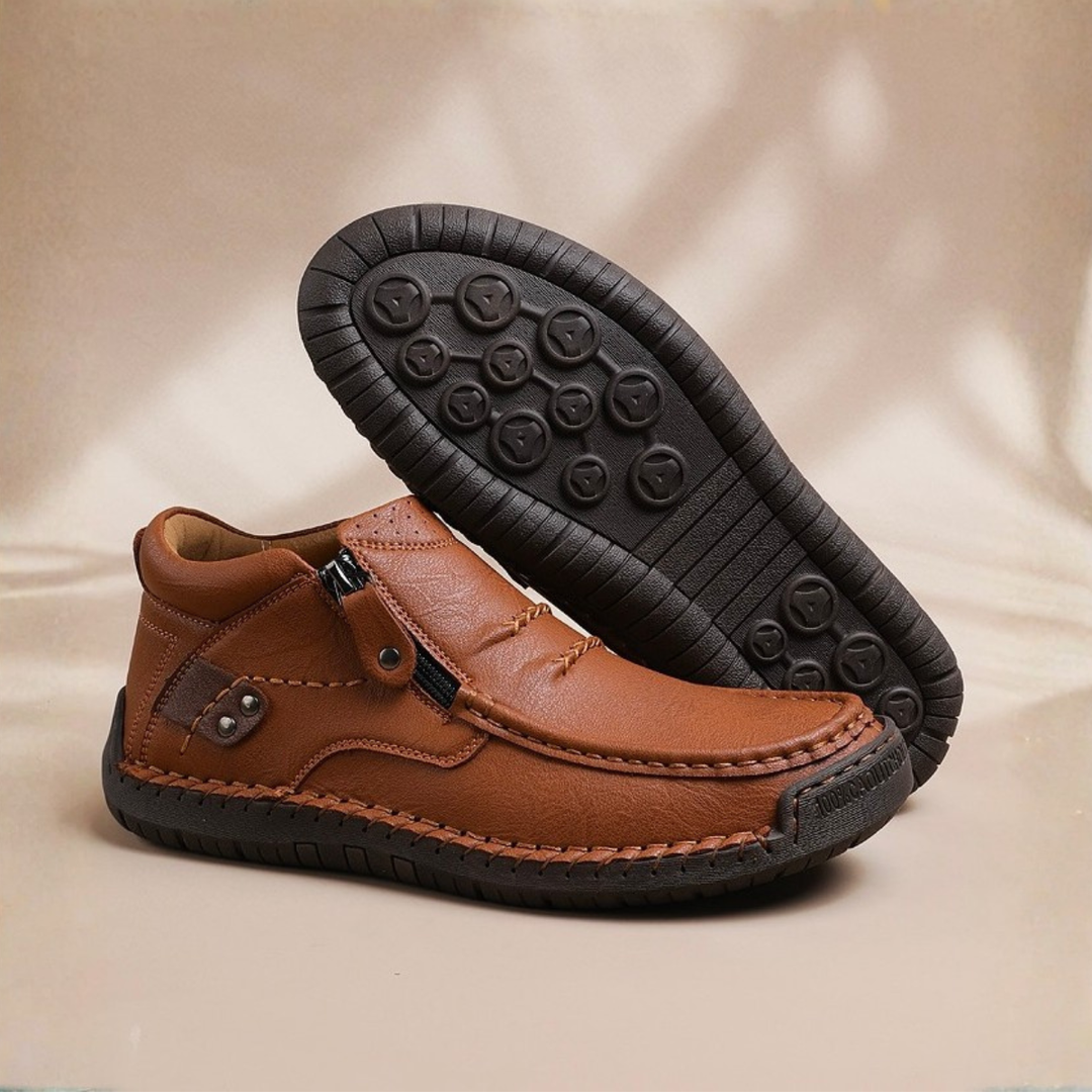 Bottes en cuir Bruno