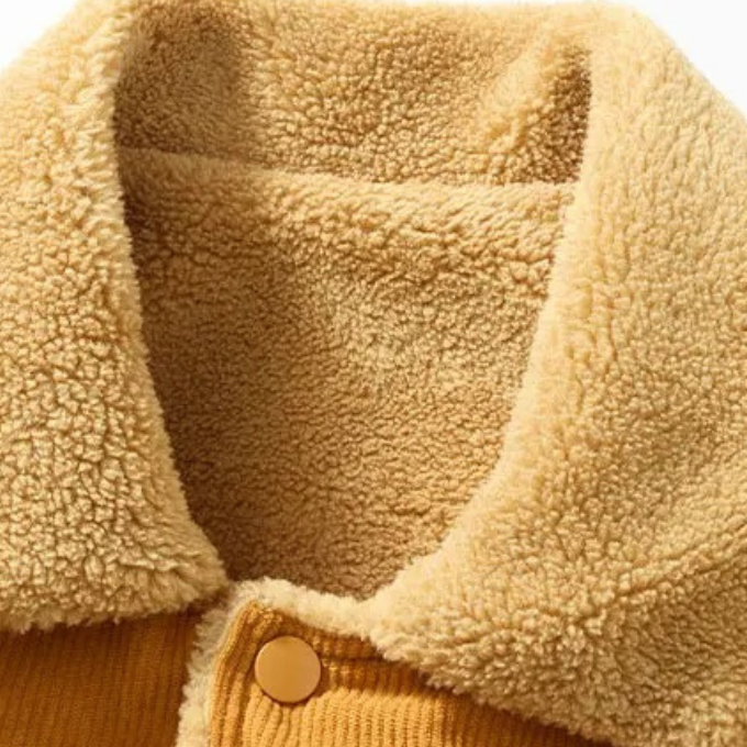 La Veste en Velours Côtelé