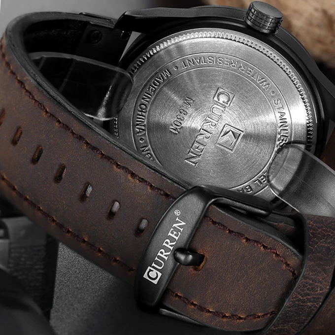 La Montre en Cuir Rowan