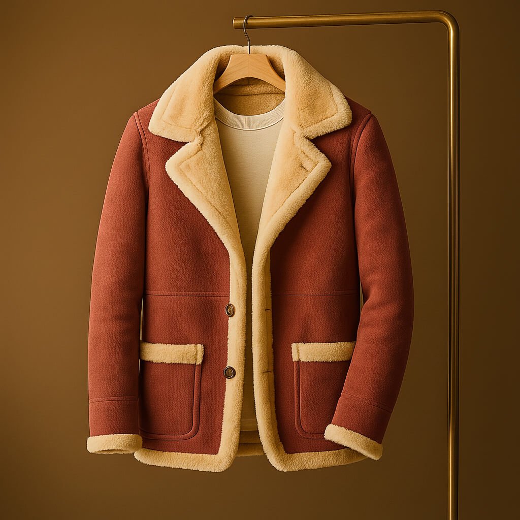Giacca in Suede Prestige Wyatt