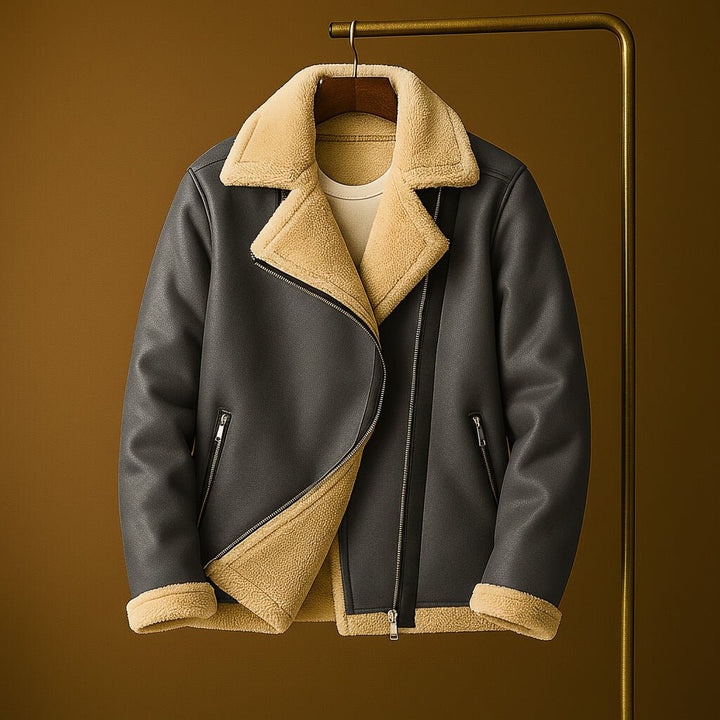 Giacca in Suede Prestige Leonard