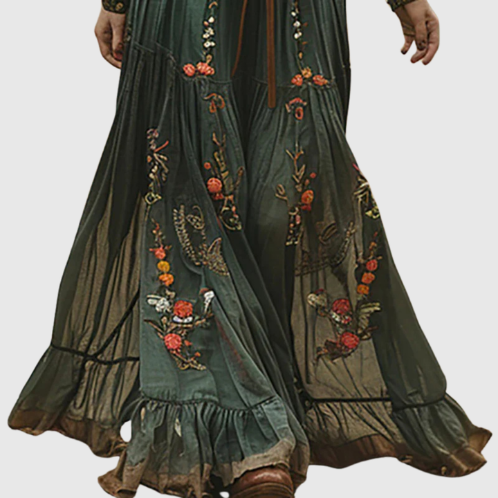 Amaris | Robe Maxi Boho Enchantée