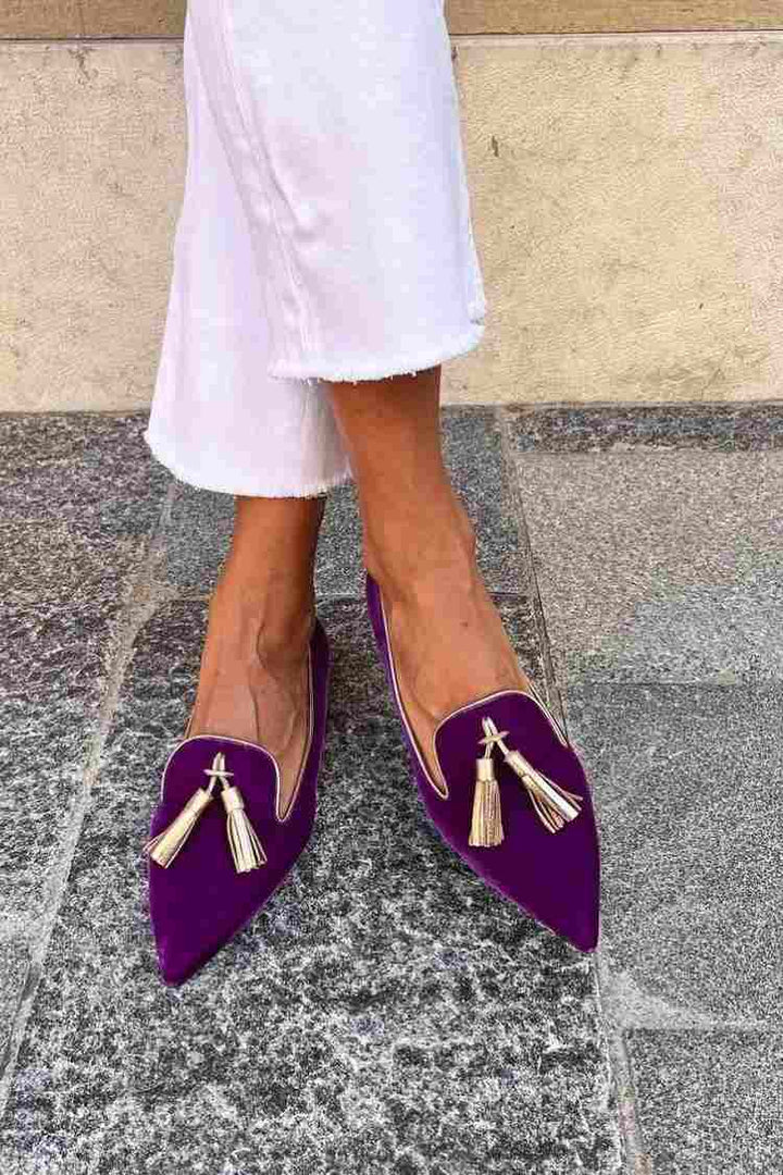 Mocassins Amelie avec Franges