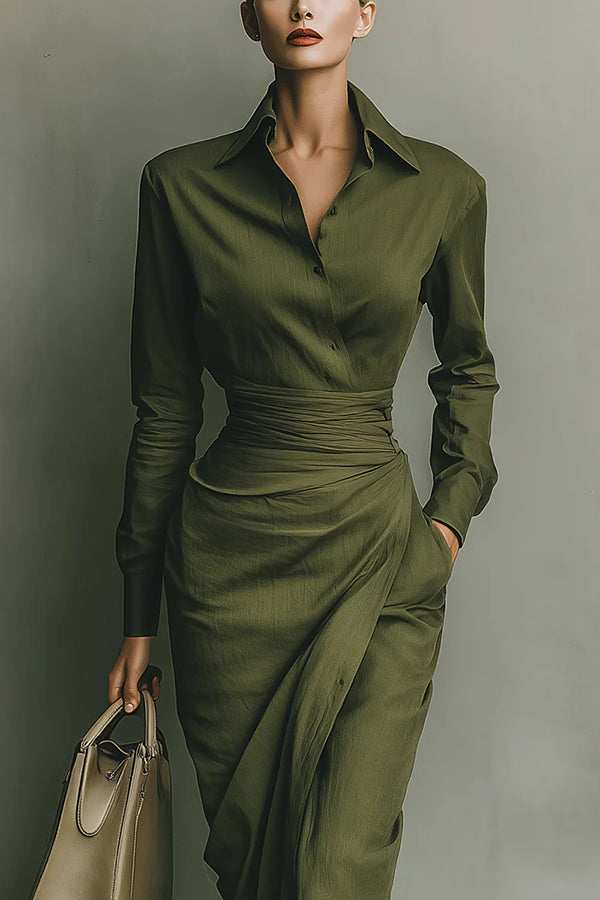 Eloisa | Robe Maxi Wrap Élégante