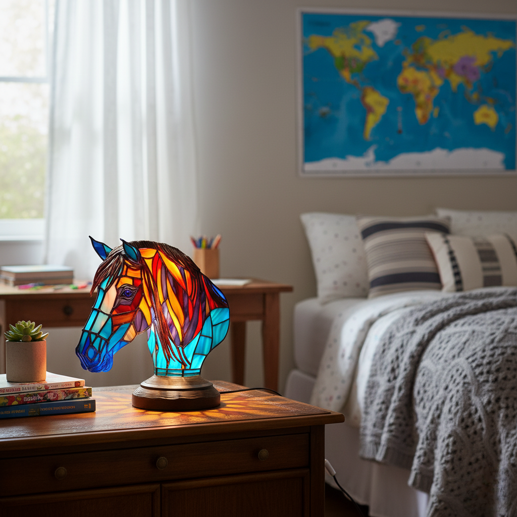 Lampe Équestre Envoûtante – Spirit