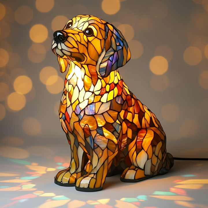 Figurine de Lily le Golden Retriever Spirituel