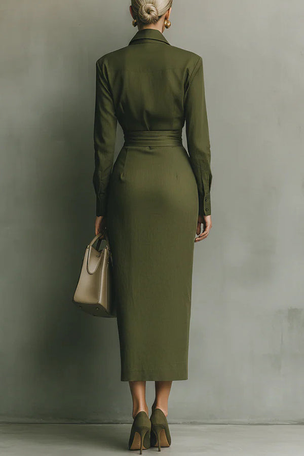 Eloisa | Robe Maxi Wrap Élégante