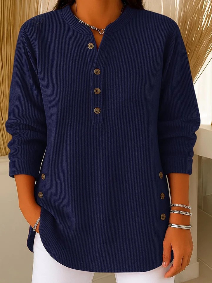 Yseline | Tunique Boutonnée Henley