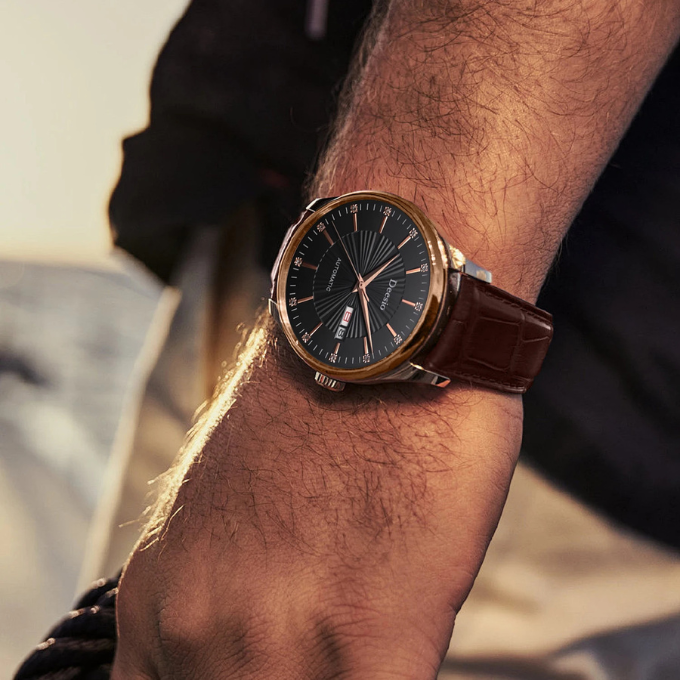 La montre en cuir Deesio