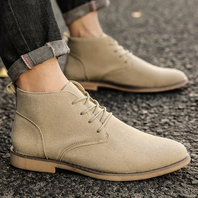 Bottes Chukka en Suède Douce